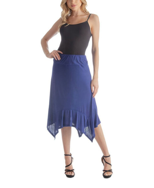 Women's Elastic Handkerchief Style Skirt