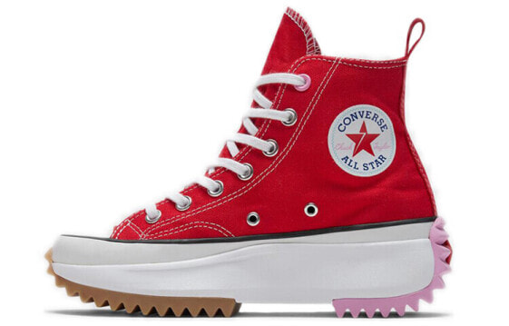 Кеды высокие Converse Run Star Hike Hi University Red (Красный)