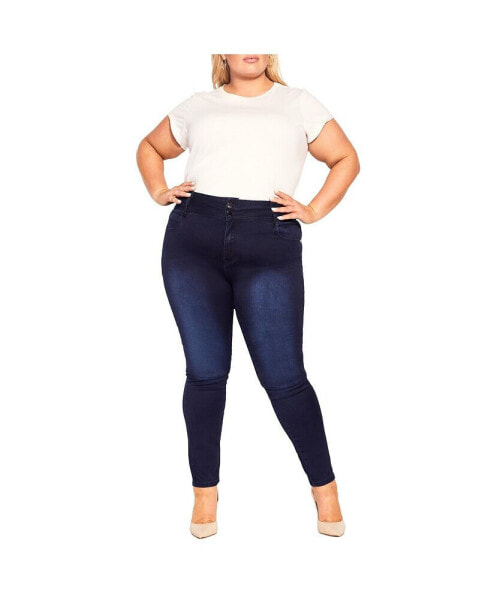 Plus Size Harley Short Skinny Jean