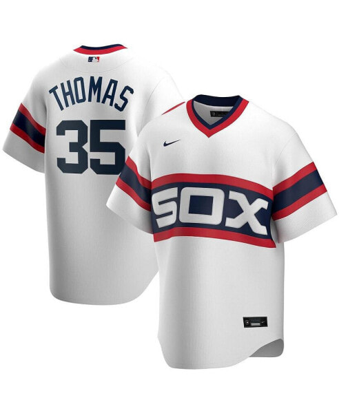Men's Frank Thomas White Chicago White Sox Home Cooperstown Collection Player Jersey