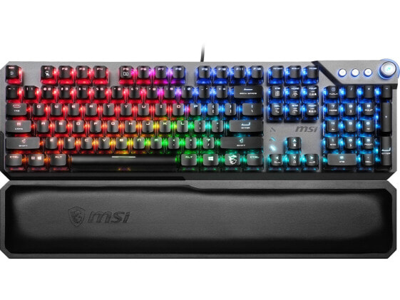 MSI Vigor GK71 Sonic AM Mechanical RGB Gaming Keyboard with MSI Sonic Blue Switc