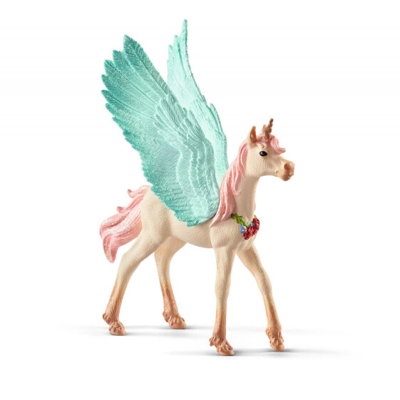 Schleich bayala Decorated unicorn Pegasus foal Bayala Unicorn Pegasus