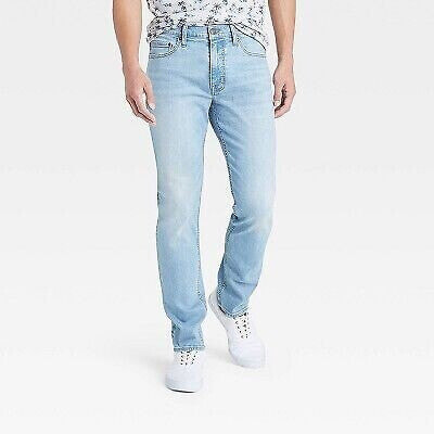 Men's Skinny Fit Jeans - Goodfellow & Co Light Blue 40x30