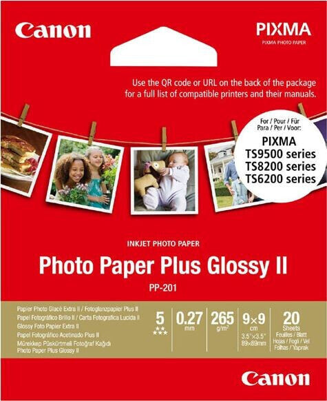 Canon Papier fotograficzny do drukarki PP201 9x9 cm (2311B070)