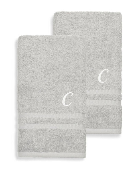 Textiles Turkish Cotton Personalized 2 Piece Denzi Bath Towel Set, 54" x 27"