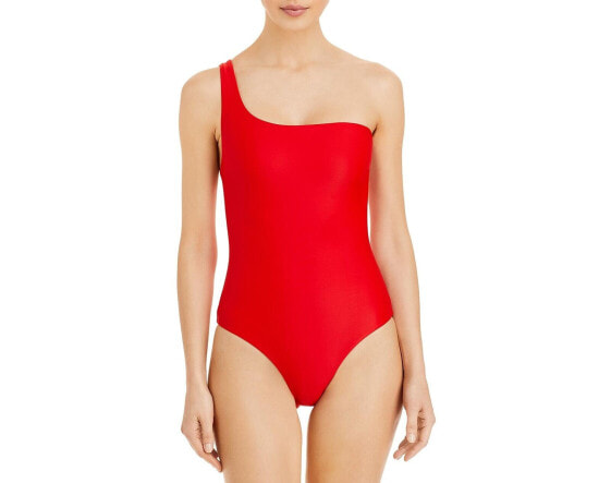 Jade Swim 285763 Apex One Piece One Shoulder Swimsuit, Size Small