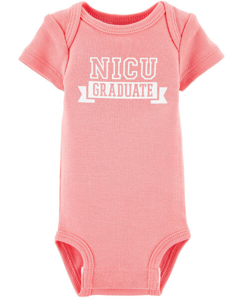 Боди для малышей Carterʻs Preemie NICU Grad Baby - новорожденному (до 9 фунтов)