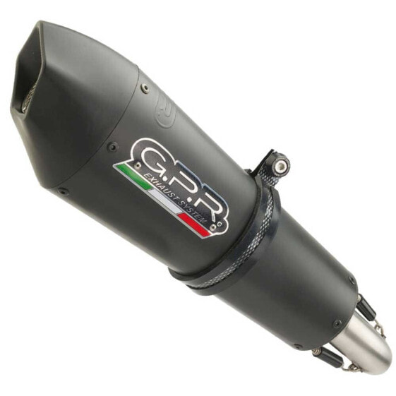 GPR EXHAUST SYSTEMS GP Evo4 Titanium Slip On Muffler Monster 797 17-20 Euro 4 CAT Homologated