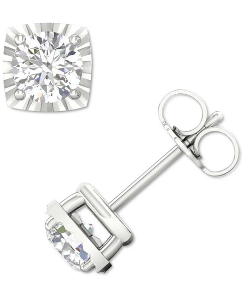 Diamond Enhancer Stud Earrings (1 ct. t.w.) in 14k White Gold