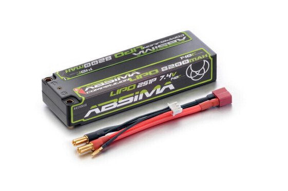 Absima Batteria ricaricabile LiPo 7.4 V 8200 mAh Numero di celle 3 140 C Hardcase 4 mm