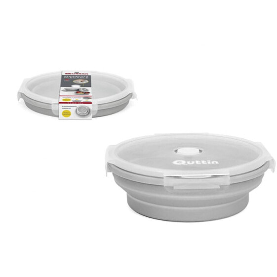 QUTTIN Round Silicone Lunch Box 1L