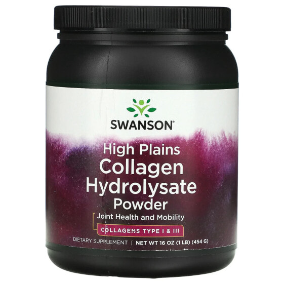 Collagen Hydrolysate Powder, 1 lb (454 g)
