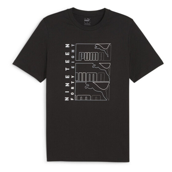 PUMA Graphicsiple No. 1 Logo short sleeve T-shirt