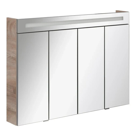 LED Spiegelschrank Twindy Braun