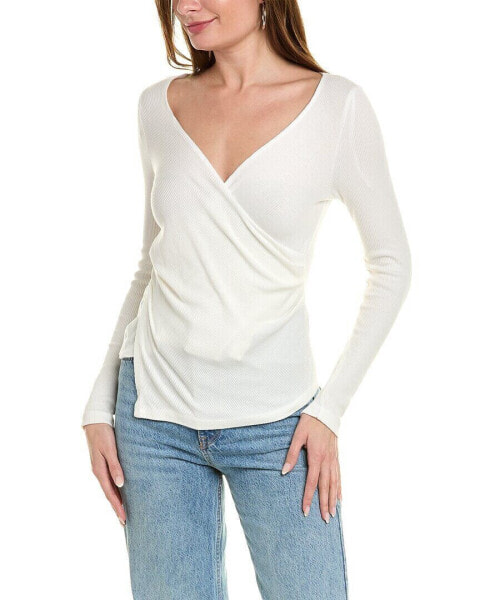 Monrow Wrap Top Women's