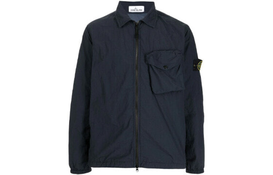 Куртка верхняя мужская STONE ISLAND FW21 751511803-V0020 "Морской"