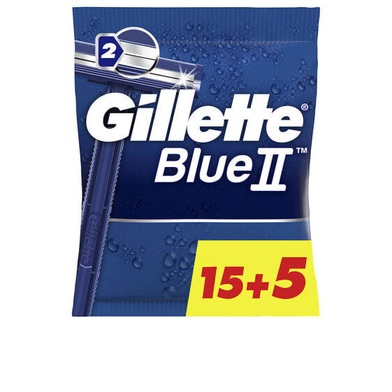 BLUE II disposable razor blade 20 u