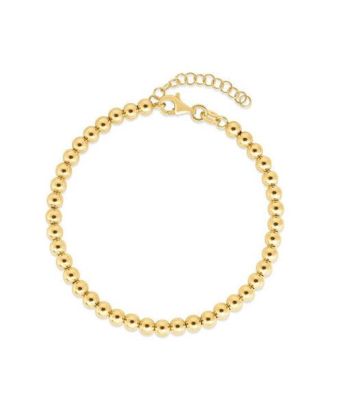 Gold Ball Bead Bracelet