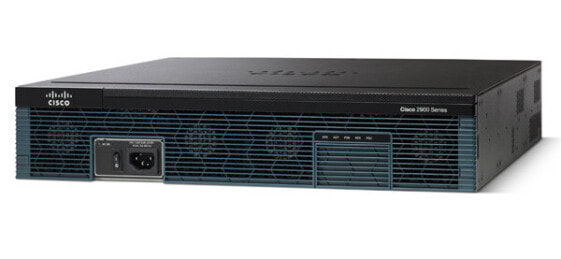 Cisco 2921 K9 Integrated Services Router - Router - 1 Gbps