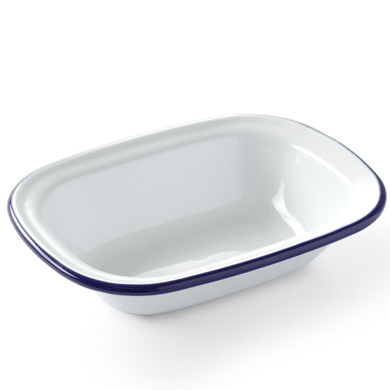 Столовая посуда Hendi Naczynie prostokątne эмалированное белое 175x130 мм 621202