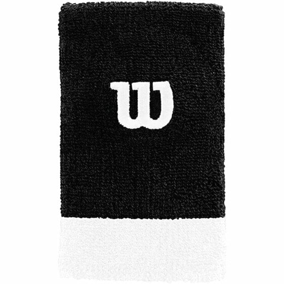 Sports Wristband Wilson Extra Wide White