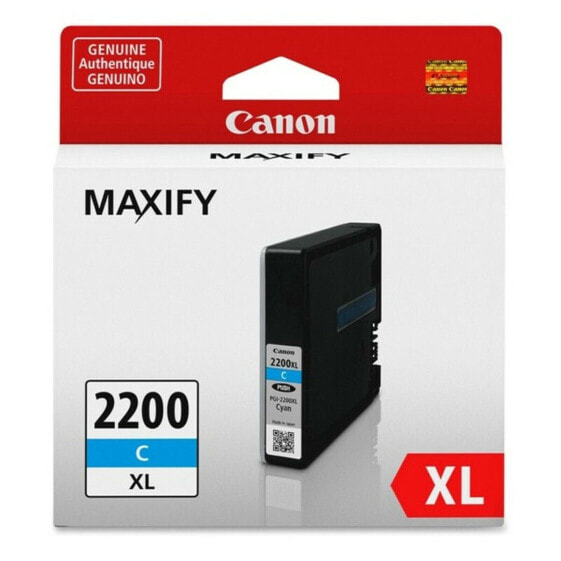 Картридж с оригинальными чернилами Canon PGI-2500XL C Циановый