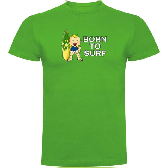 KRUSKIS Born To Surf Short Sleeve T-shirt short sleeve T-shirt