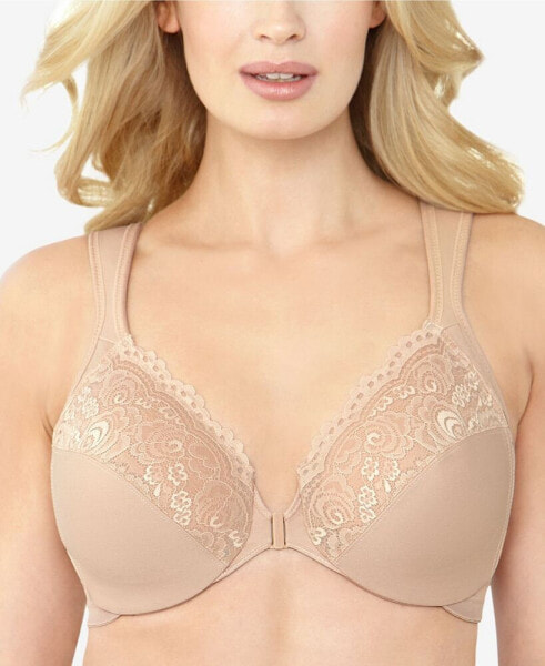 Women's Full Figure Plus Size Wonderwire Front Close Bra 1245