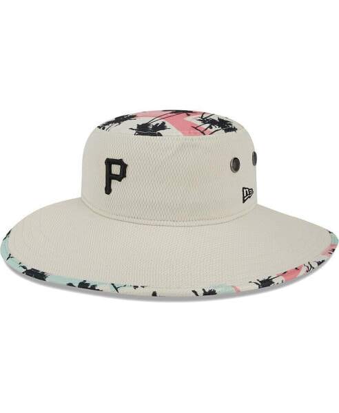 Men's Natural Pittsburgh Pirates Retro Beachin' Bucket Hat