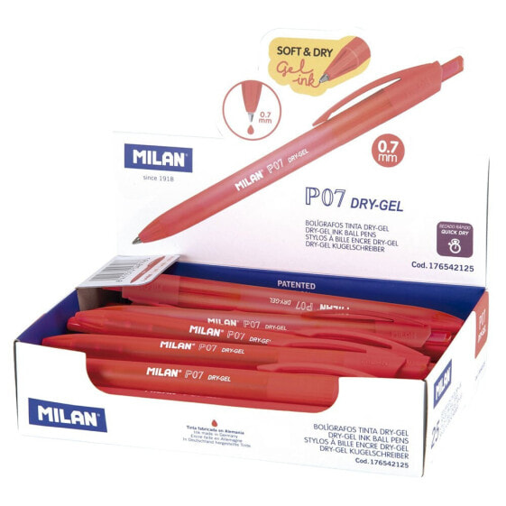 MILAN Display Box 25 P07 Dry Gel Pens