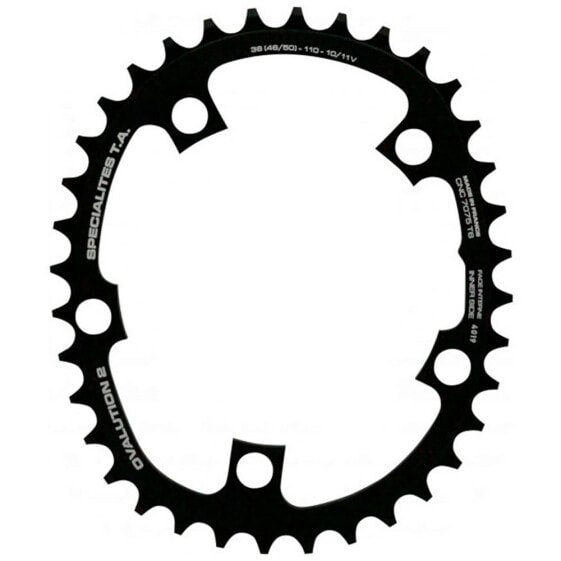 SPECIALITES TA Ovalut2 110 BCD 5B INT Oval Chainring