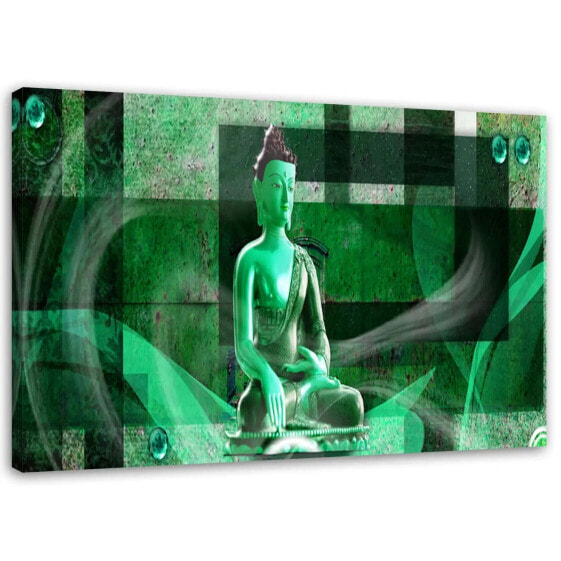 Leinwandbilder Buddha Zen Grün Orient