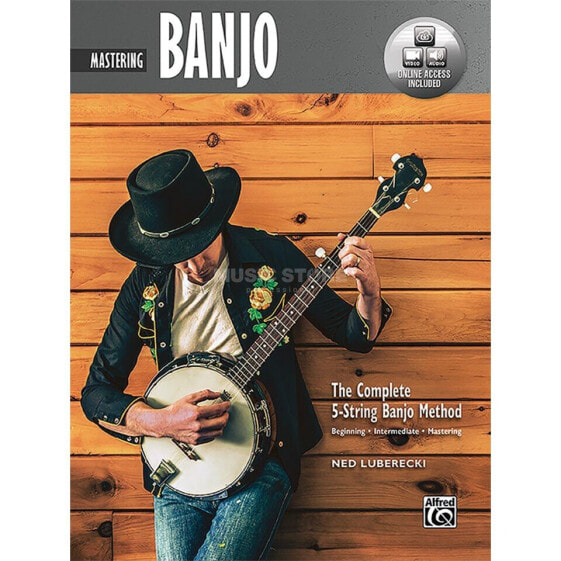 Alfred Music 5-String Banjo Method Mastering Banjo