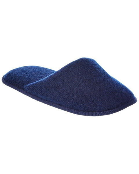 Portolano Cashmere Slipper Men's Blue S