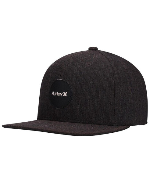Men's Heathered Black H20-Dri Point Break Snapback Hat