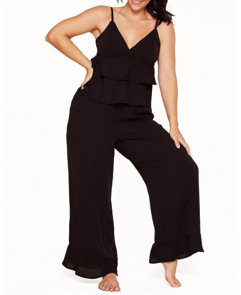 Brigita Women's Plus-Size Pajama Cami & Pants Set