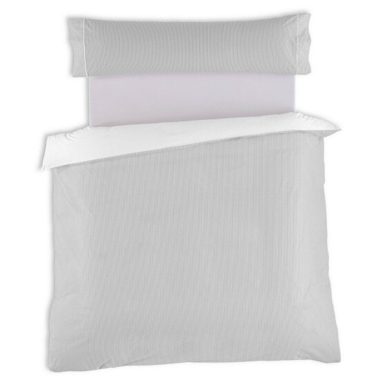 Комплект чехлов для одеяла Alexandra House Living Greta Жемчужно-серый 150 кровать 2 Предметы