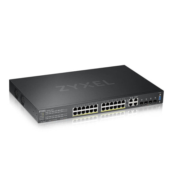 ZyXEL GS2220-28HP-EU0101F - Managed - L2 - Gigabit Ethernet (10/100/1000) - Power over Ethernet (PoE) - Rack mounting