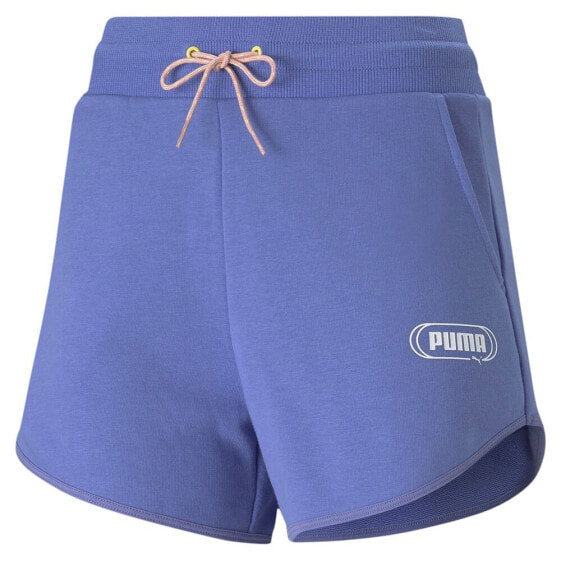 PUMA Rebel 4´´ high waist shorts