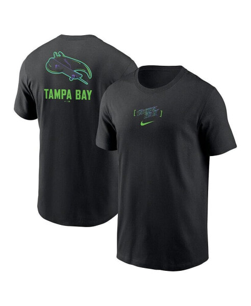 Men's Black Tampa Bay Rays 2024 City Connect Graphic T-Shirt