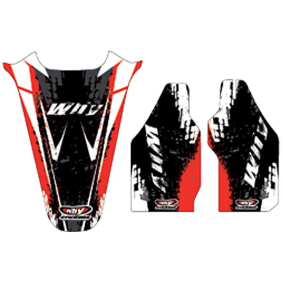 WHY STICKERS Honda CR85R 2003-2007 rear fender graphics kit