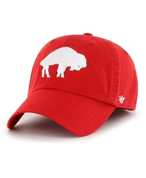 Men's Red Buffalo Bills Gridiron Classics Franchise Legacy Fitted Hat