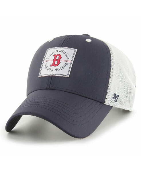 Men's Navy Boston Red Sox Disburse MVP Trucker Adjustable Hat