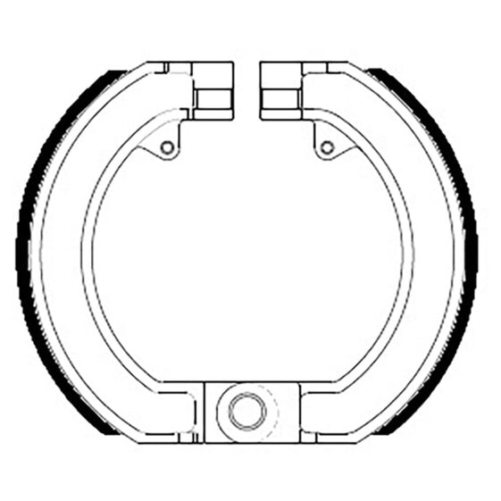 FERODO Eco FSB869A brake shoes