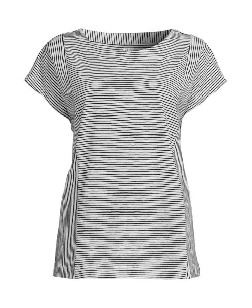 Plus Size Slub Wedge T-Shirt