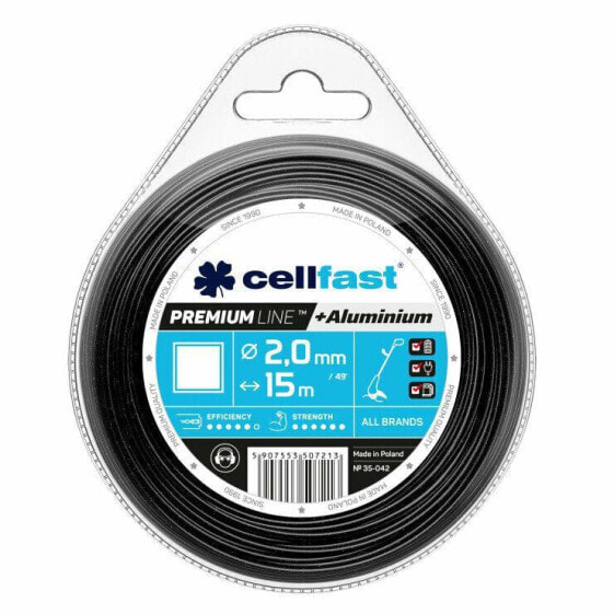 Леска для триммера Cellfast Premium 2,4*15м кВт