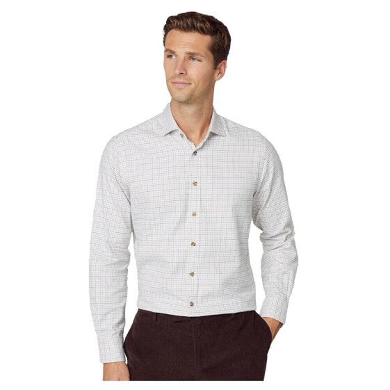 HACKETT Tattersall long sleeve shirt