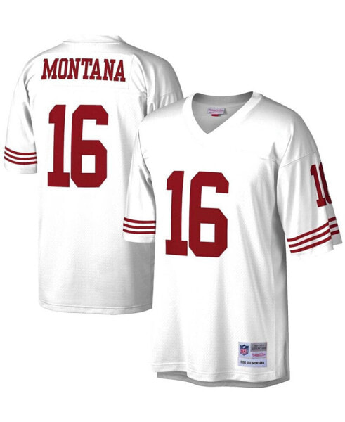 Men's Joe Montana White San Francisco 49Ers Legacy Replica Jersey