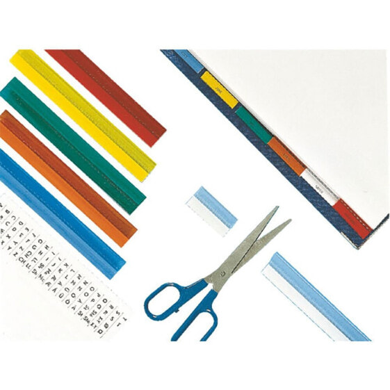 ESSELTE Assorted Index Adhesives Strips 5 Units