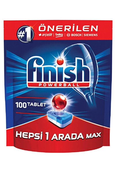 Таблетки для посудомоечных машин Finish Hepsi Bir Arada Max 100 шт.